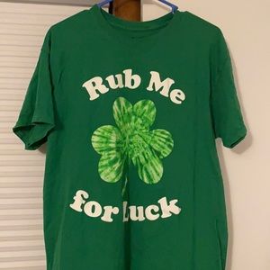 St Patrick’s day T-shirt men’s Large